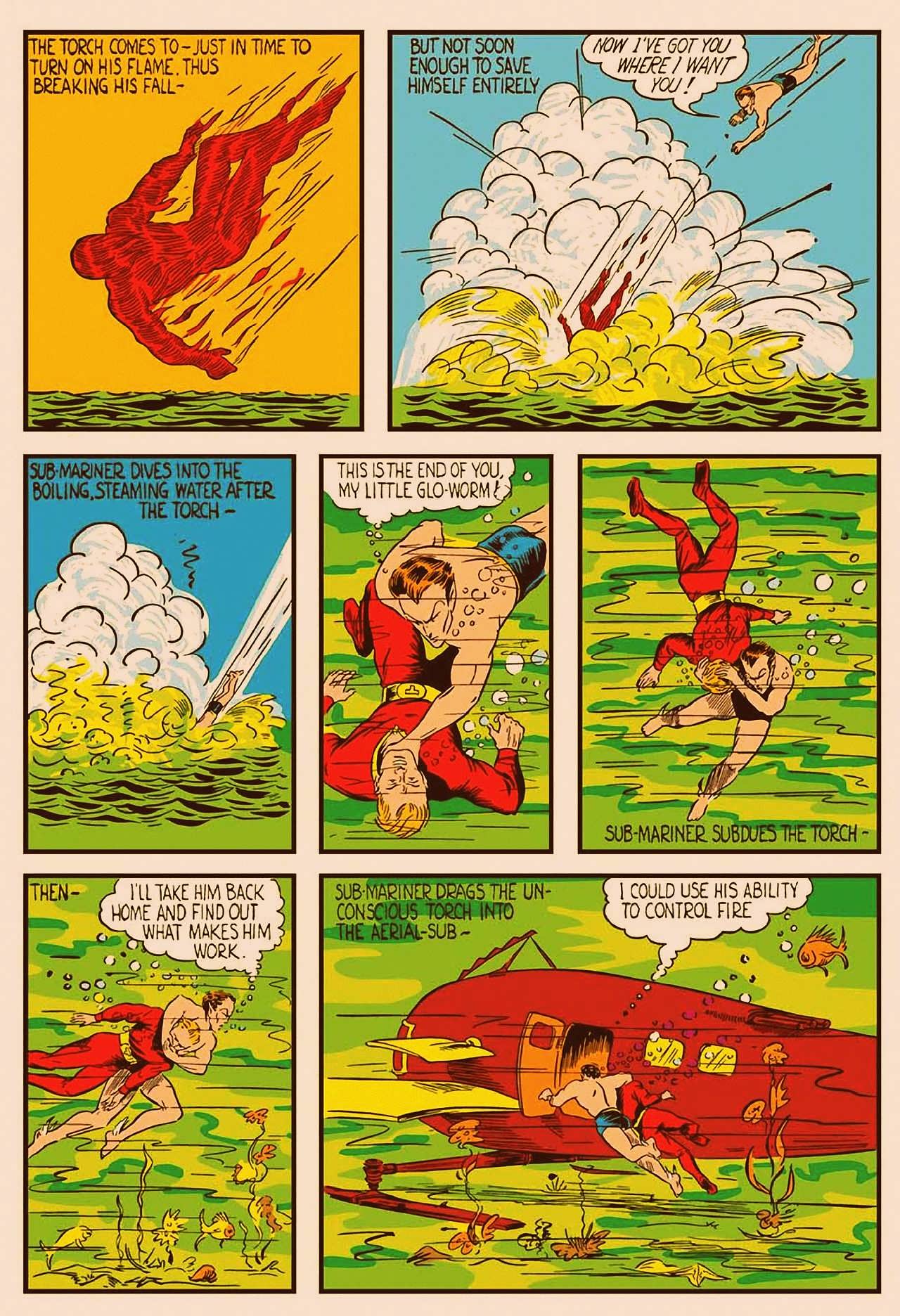 Read online Marvel Mystery Comics comic -  Issue #9 - 6