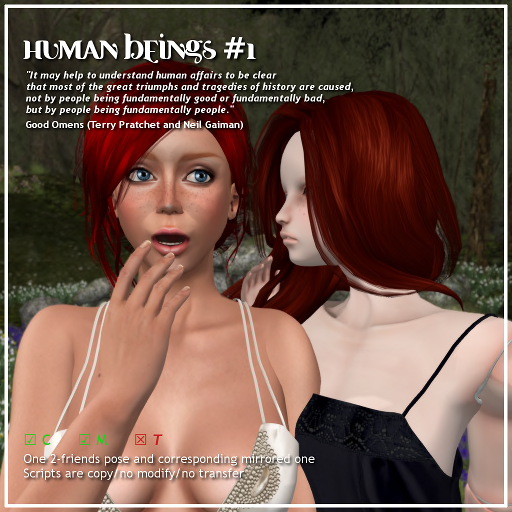 Second Life Event Review - A Tattered Page - Good Omens