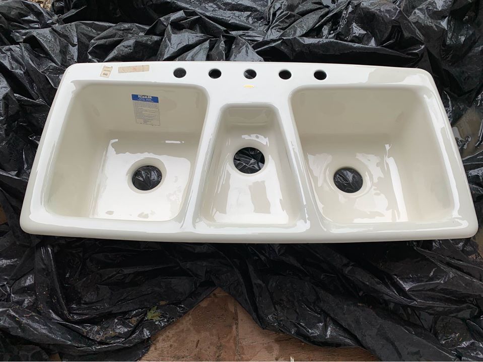 Find Discontinued Plumbing Fixtures Kohler TRIESTE Cast Iron Kitchen