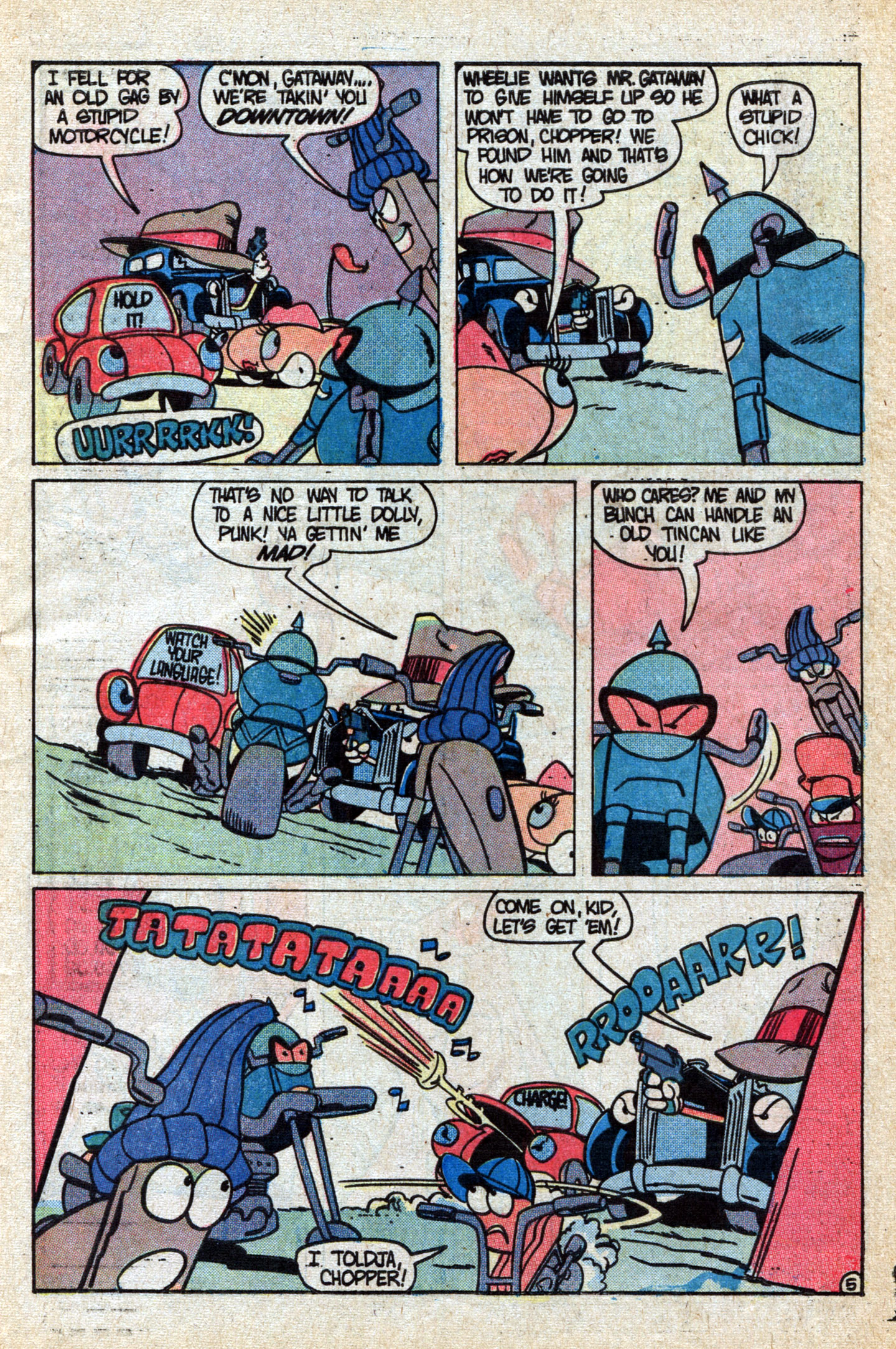 Read online Wheelie and the Chopper Bunch comic -  Issue #1 - 31