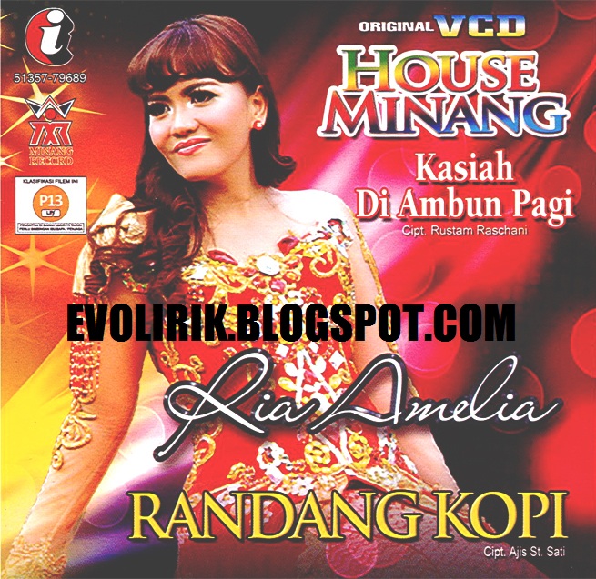 Lirik Lagu Minang Ria Amelia Tungga Babeleang Evolirik