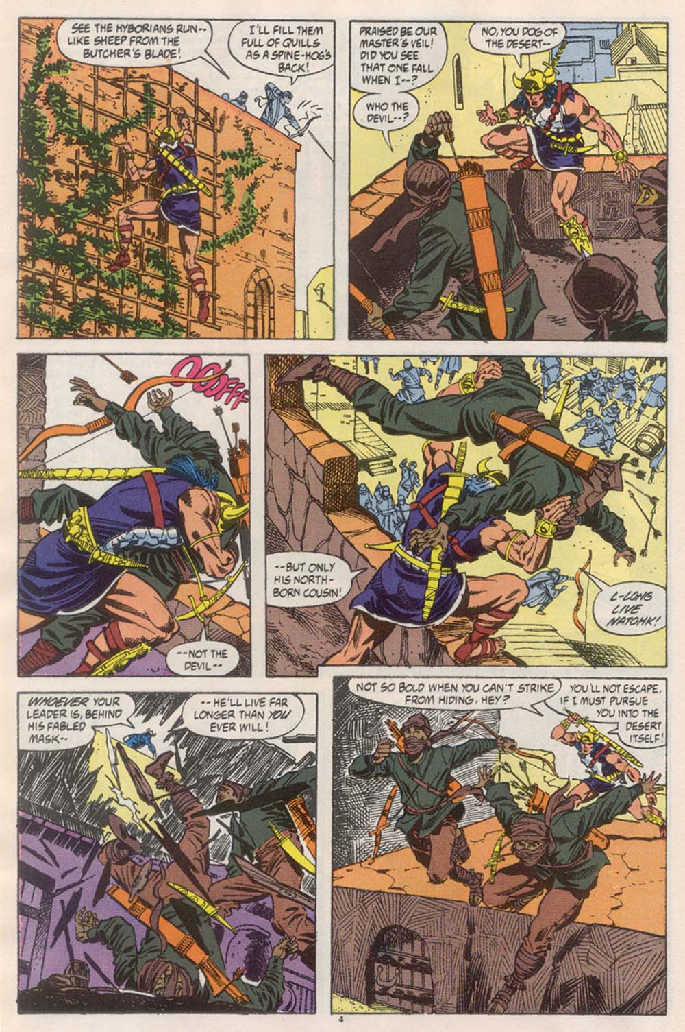 Read online Conan the Barbarian (1970) comic -  Issue #246 - 5