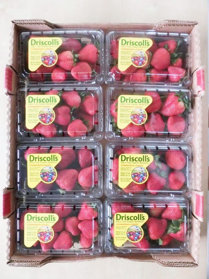 BERRY FRESH สตรอเบอรี่นำเข้าจากอเมริกา (Strawberry Driscoll's from U.S.A)