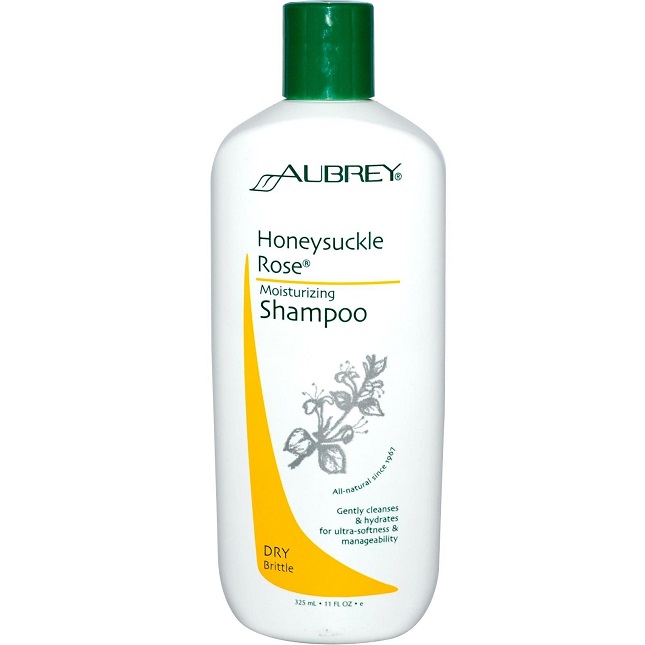 Aubrey Organics Honeysuckle Rose Moisturizing Shampoo