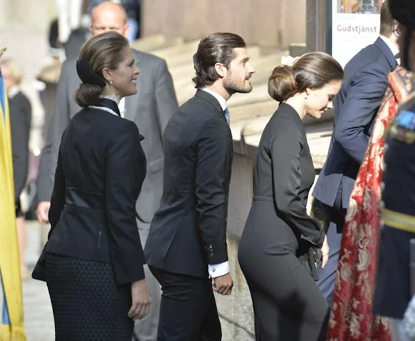 Queen Silvia, Crown Princess Victoria, Prince Daniel, Prince Carl Philip, Princess Sofia and Princess Madeleine