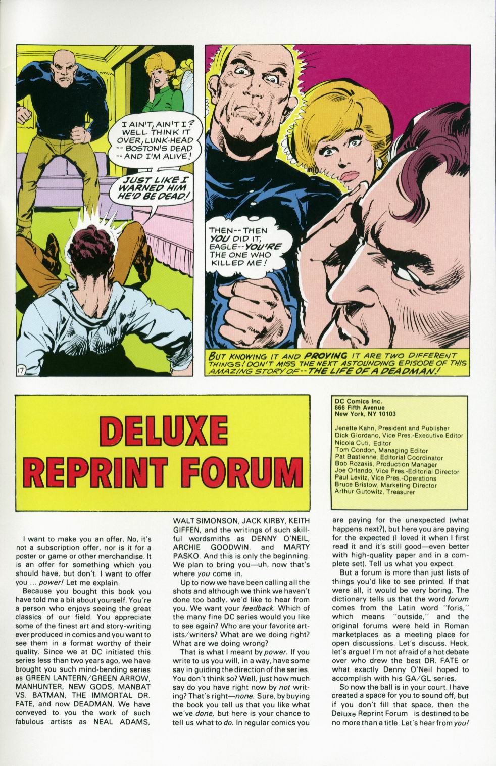 Read online Deadman (1985) comic -  Issue #2 - 44