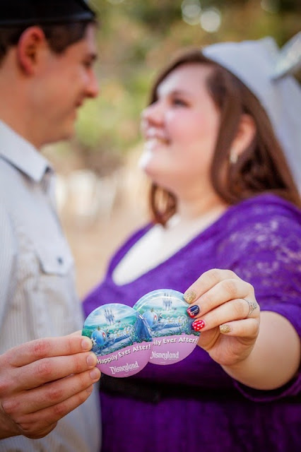 Beth and Stephen's Disney Themed Engagement Photos - C Sexton Photography