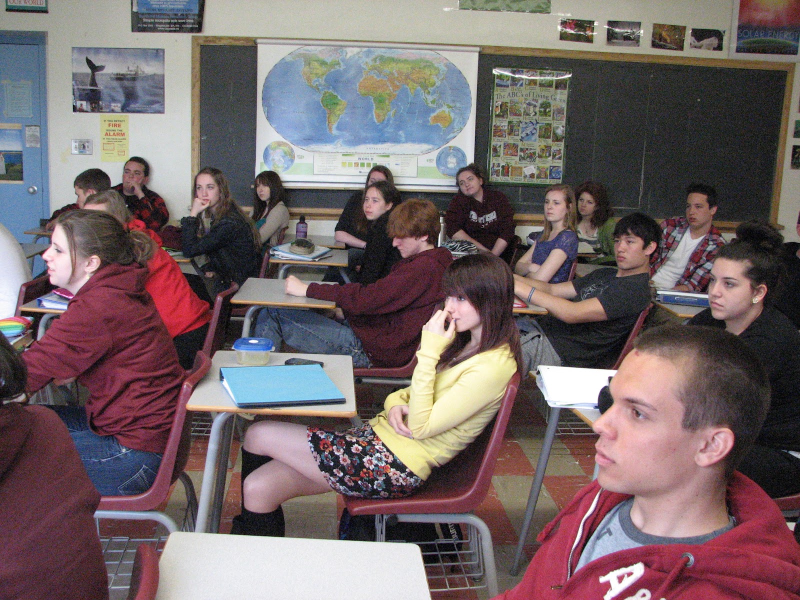 Grew's News BAN Presentation at Frontenac Secondary School