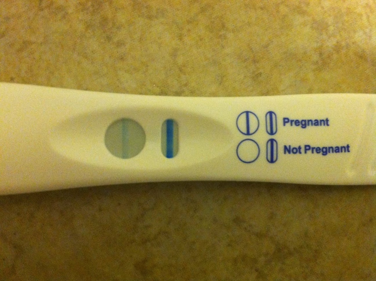 was looking at another positive pregnancy test , and two days after ...