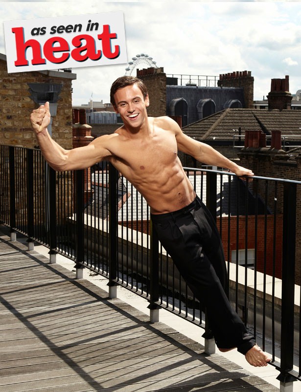 go see GEO ...: Tom Daley in Heat Magazine (complete)