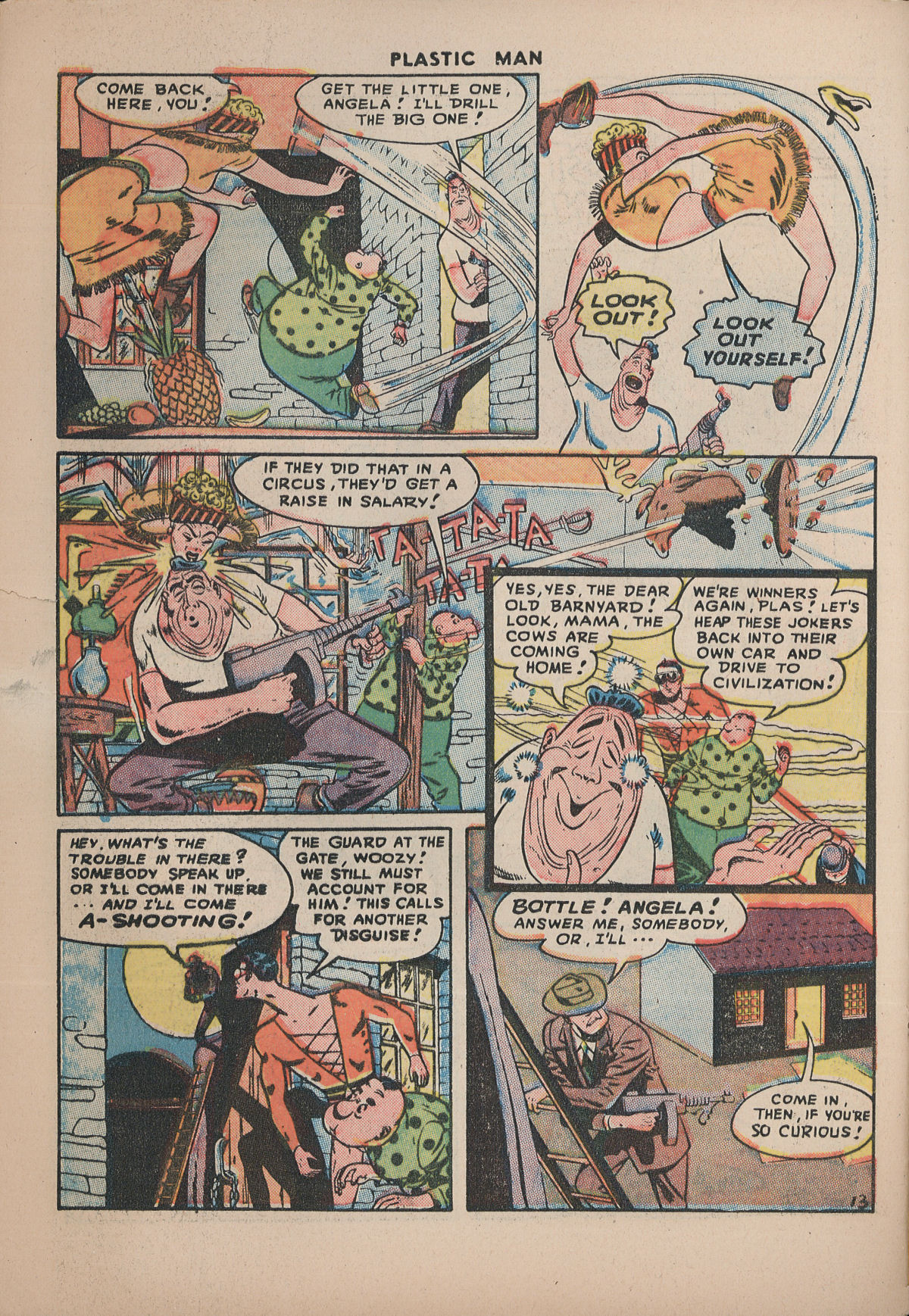 Read online Plastic Man (1943) comic -  Issue #11 - 48