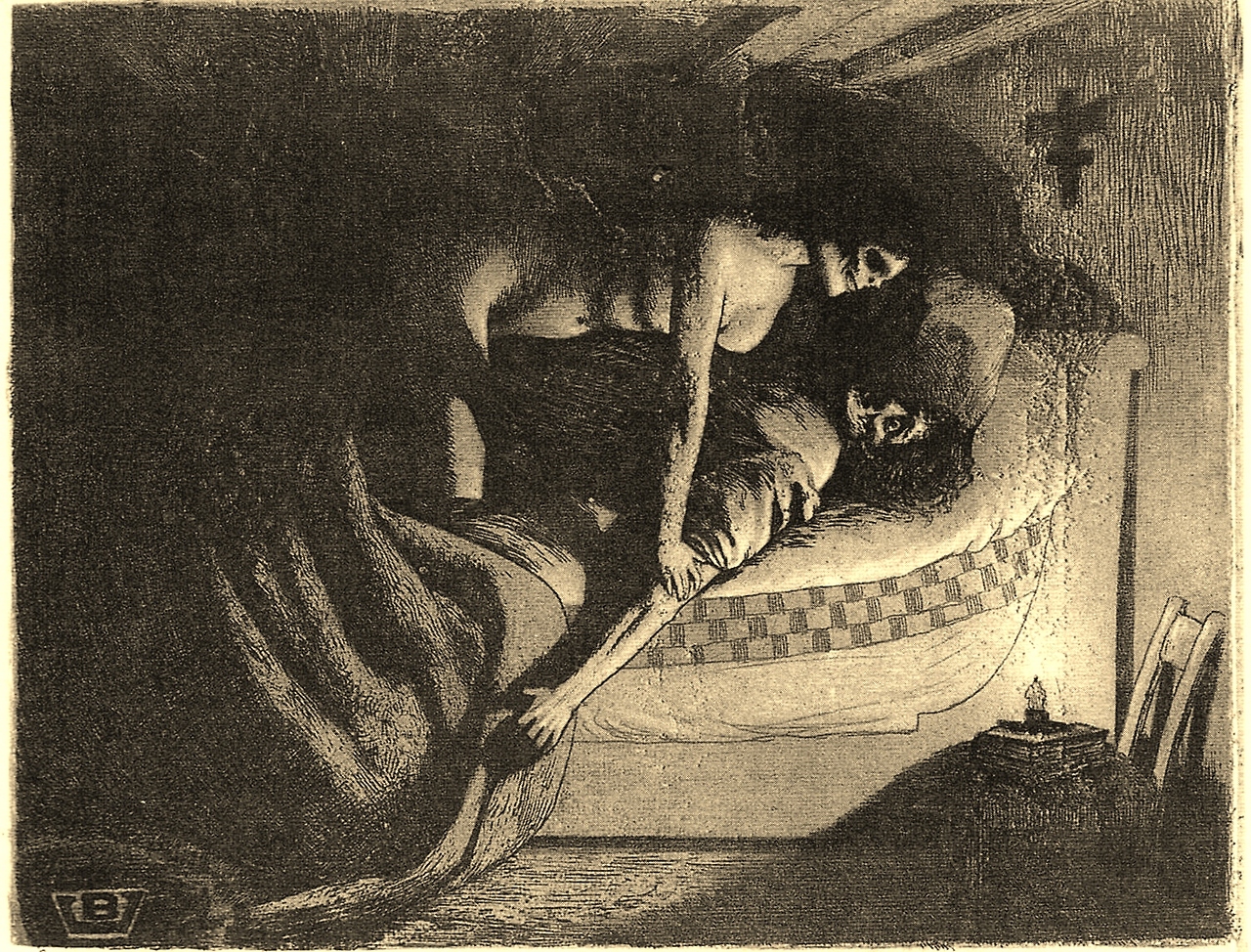 Сонный паралич картина