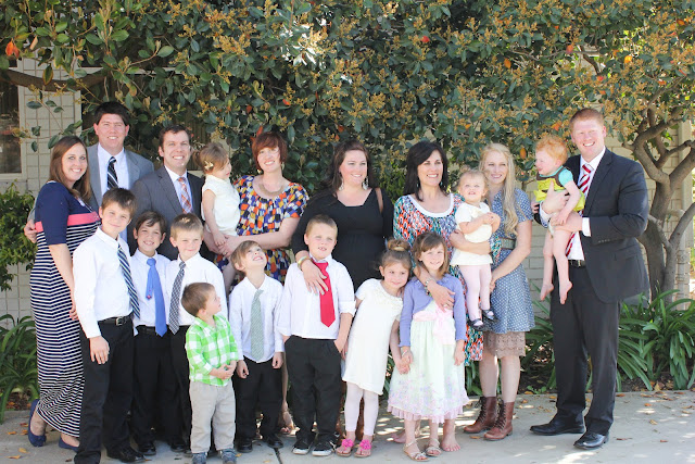 group photo at Eyan's baptism