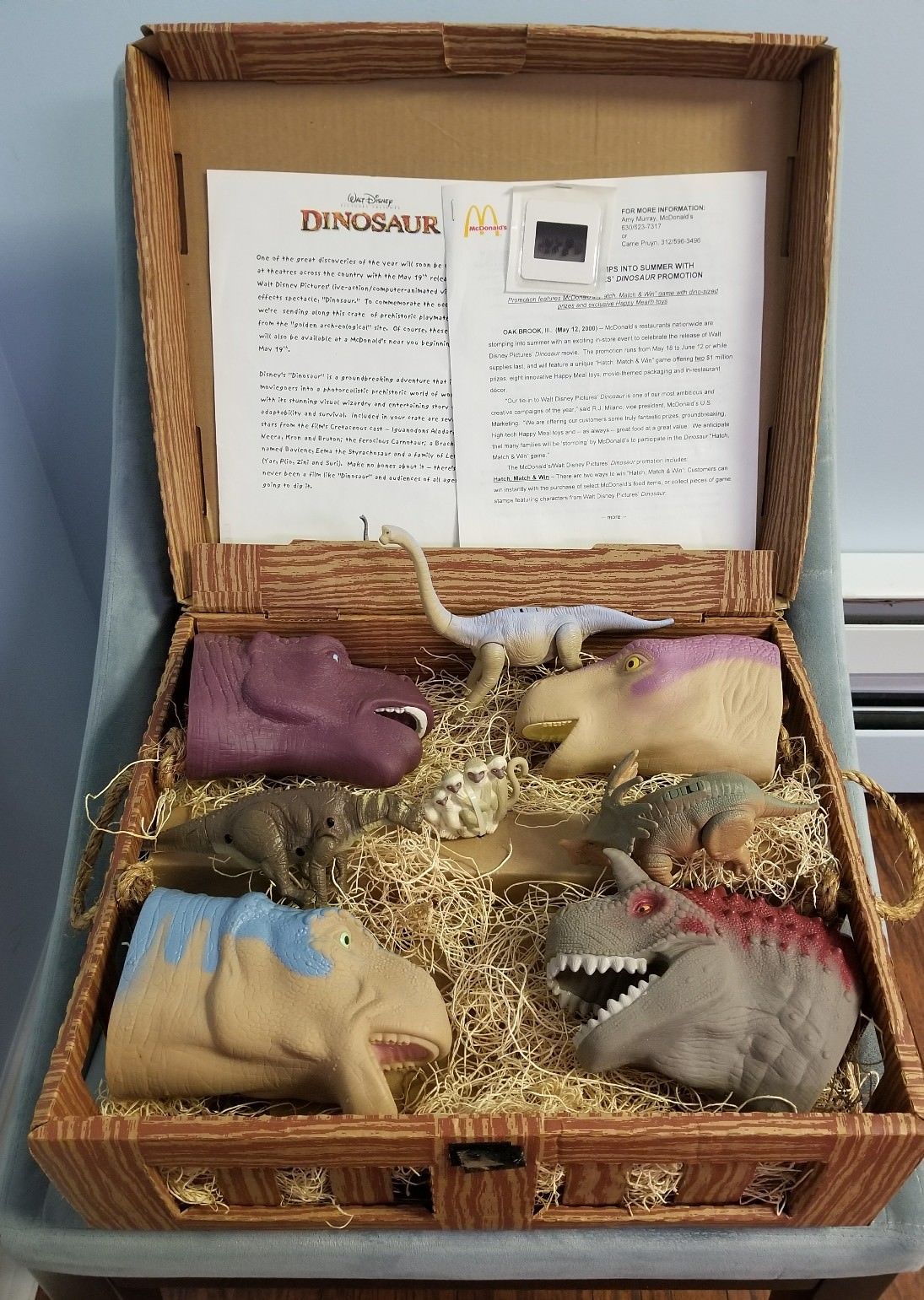 McDonald's 2000 Disney Dinosaur Movie + (UK set)