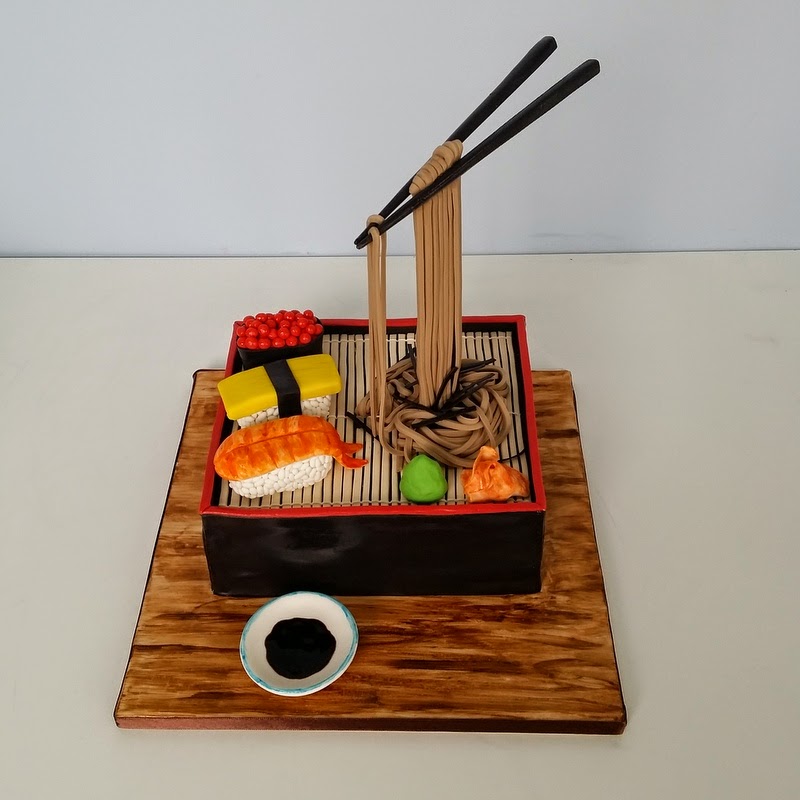 TeaRoom by Bel Jee Japanese Bento Box Cake