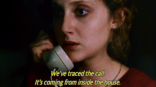 The call was coming from inside the house
