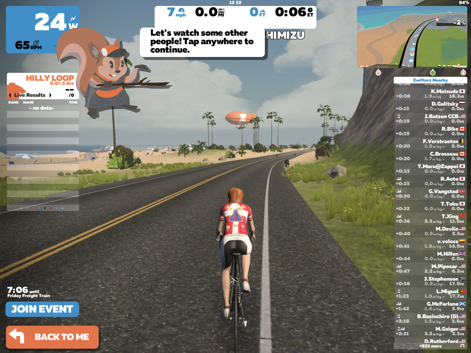 Zwift The best group rides for beginner MTB LM