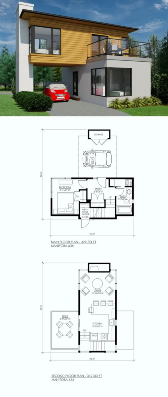 model rumah minimalis idaman plus denah dan penataan interior
