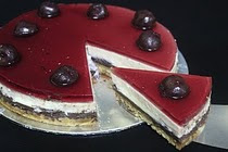 BLACK FOREST CHEESE CAKE