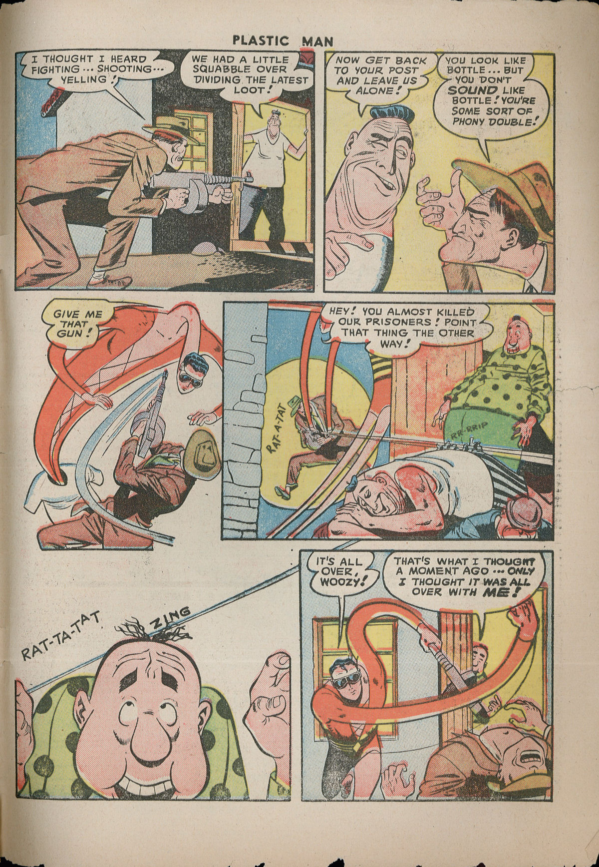 Read online Plastic Man (1943) comic -  Issue #11 - 49