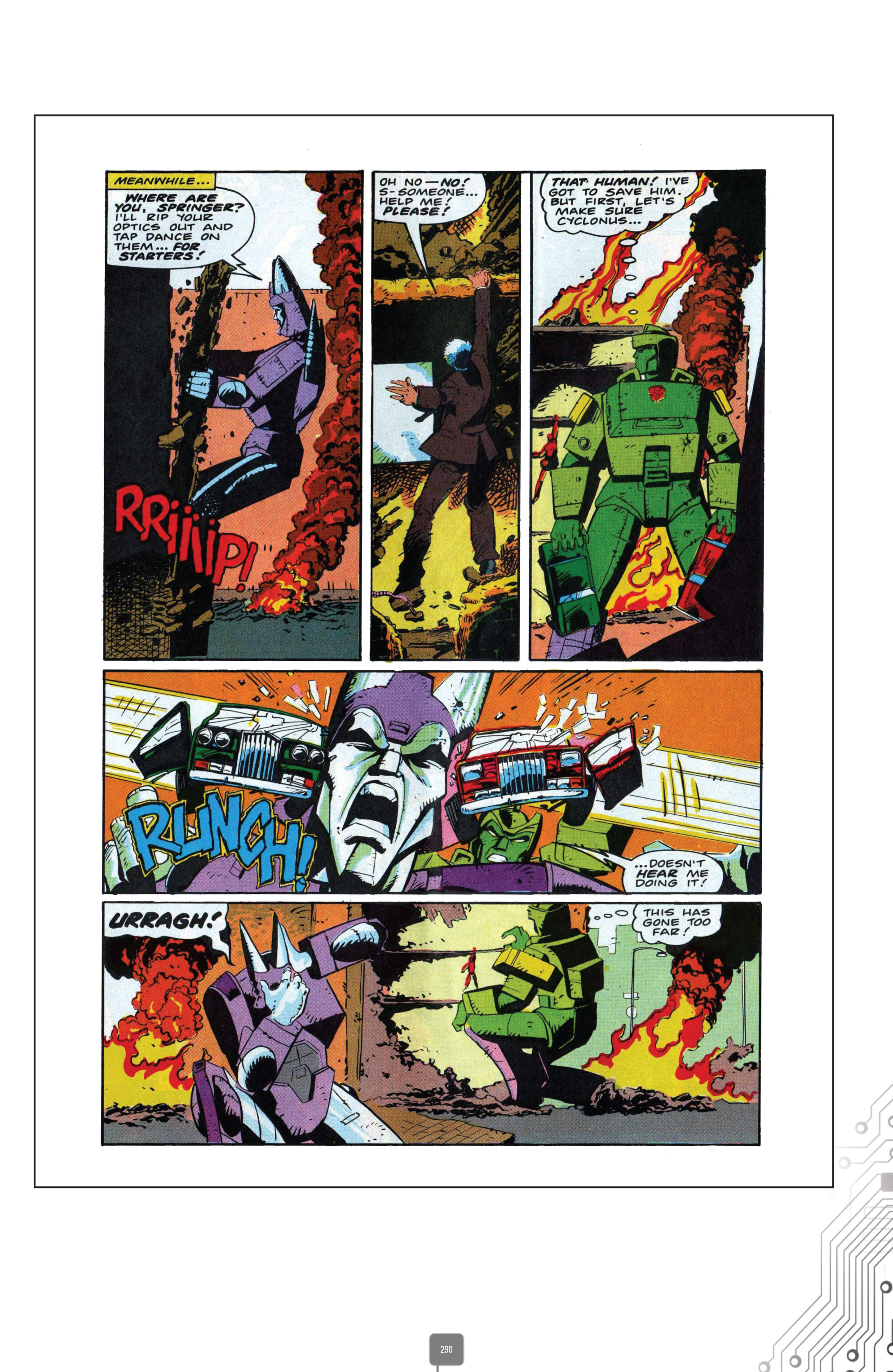 Read online The Transformers Classics UK comic -  Issue # TPB 5.5 - 110