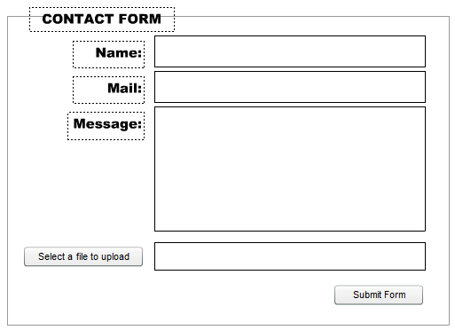 contact form with file attachment as3 php flash college contact form with attachment