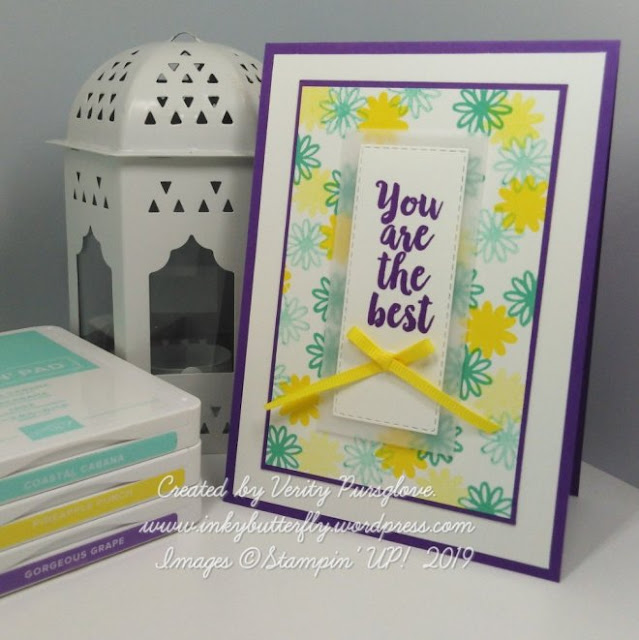 A big thank you Stampin Up