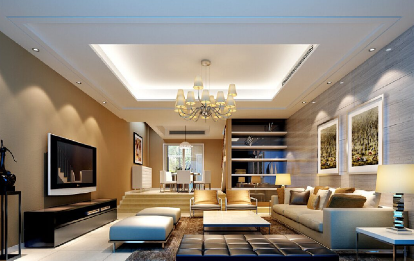 model dan desain plafon ruang tamu minimalis modern 12 Contoh gambar model dan desain plafon ruang tamu minimalis modern