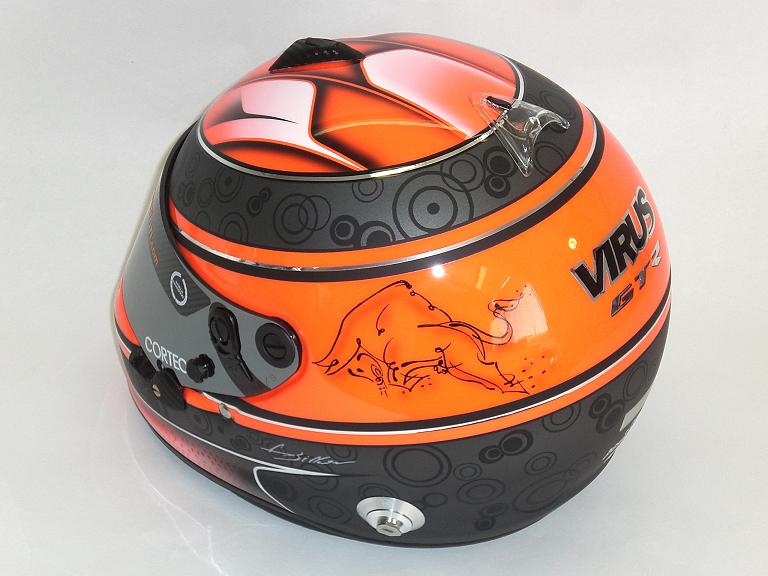 Racing Helmets Garage: Arai GP-6S F.Billon by JCB Création