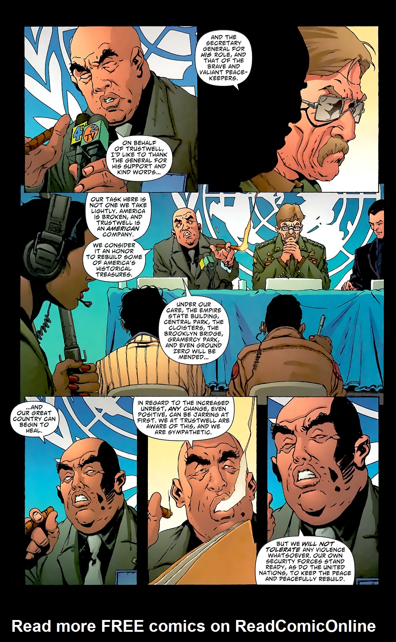 Read online DMZ (2006) comic -  Issue #15 - 6