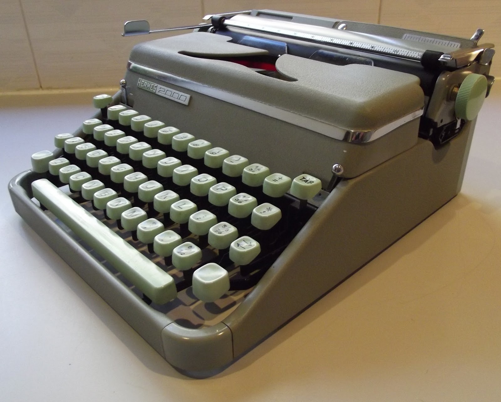 oz.Typewriter Homage to the Humble Hermes 2000 Typewriter