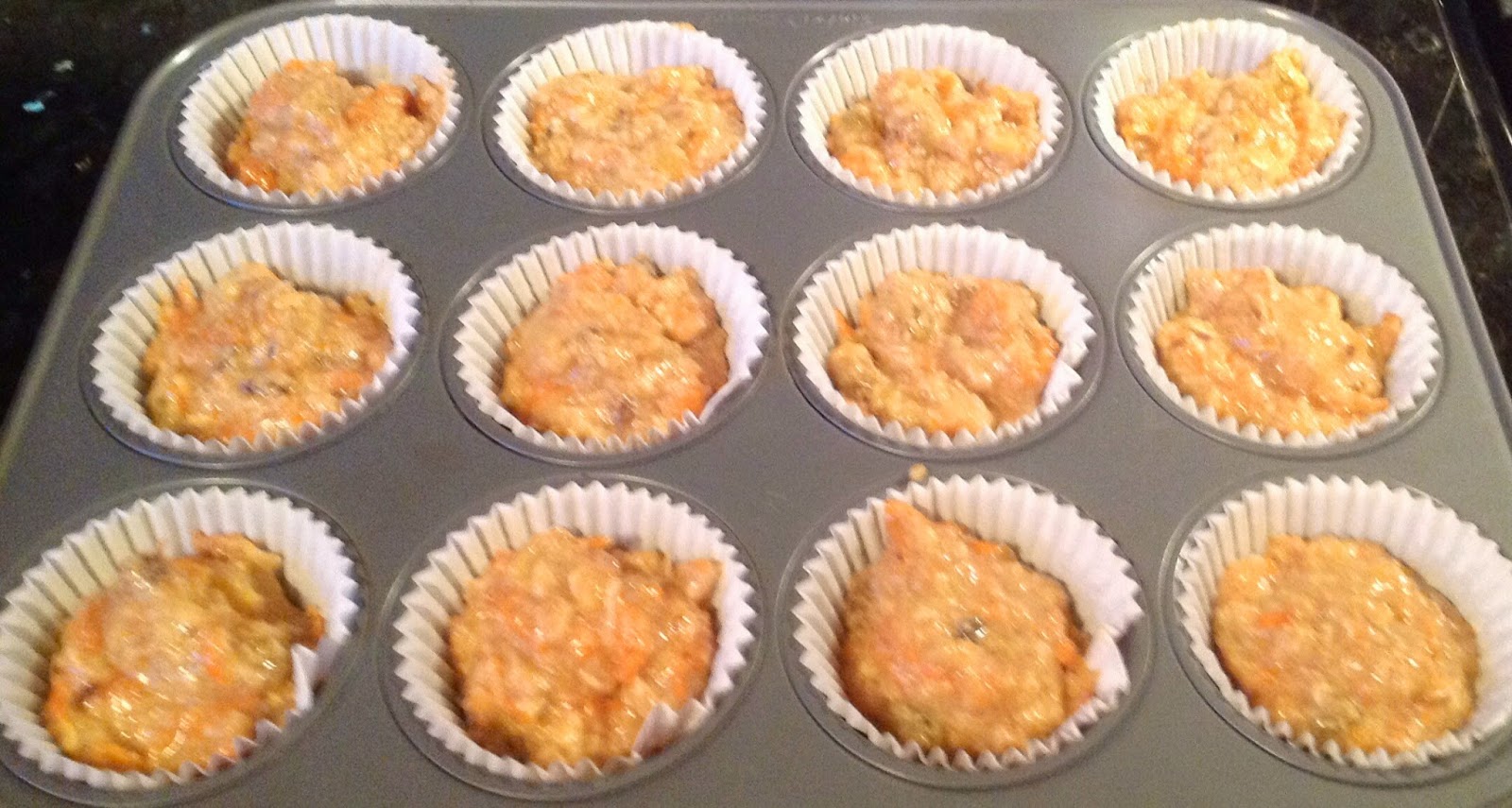 For the love of sewing Carrot muffins For Mr. Tim