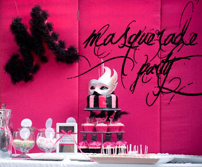 Kara's Party Ideas Masquerade Dinner Party | Kara's Party Ideas