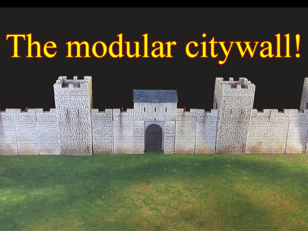 Tabletop Fix Falkenwelt Modellbau Modular City Wall Kickstarter
