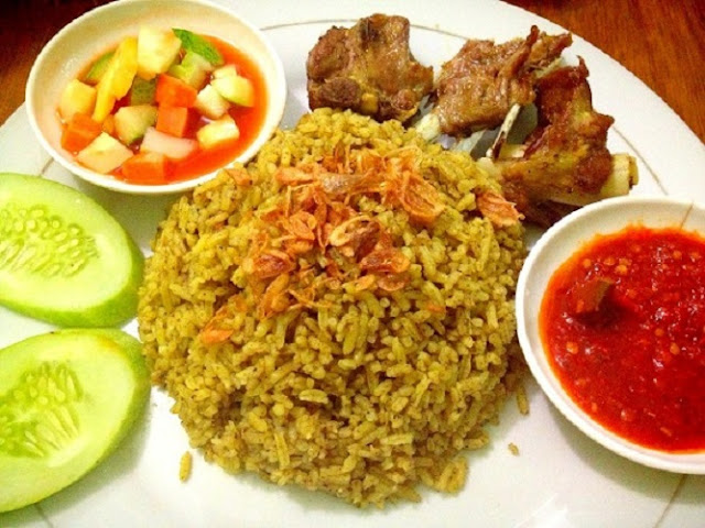 Resep Nasi Kebuli Kambing Rice Cooker