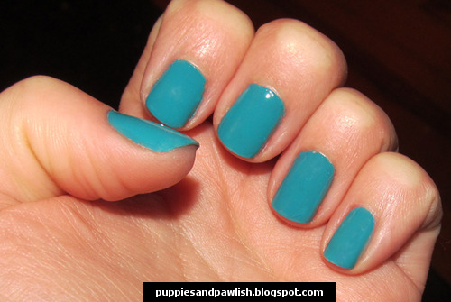 Puppies and Pawlish: TAYLOR BLUE - OPI (with Fly comparison)
