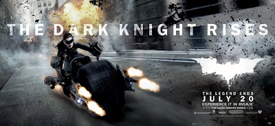 The Dark Knight Rises Theatrical Movie Banner Set 3 - Anne Hathaway as Catwoman