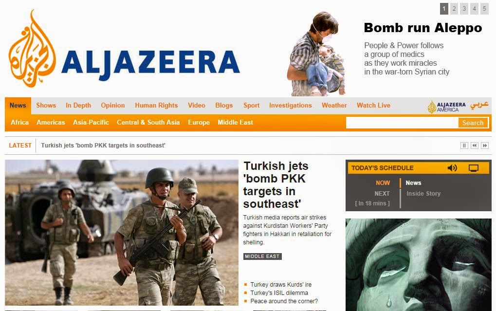 AlJazeera (Qatar) Newspapers The Ken India