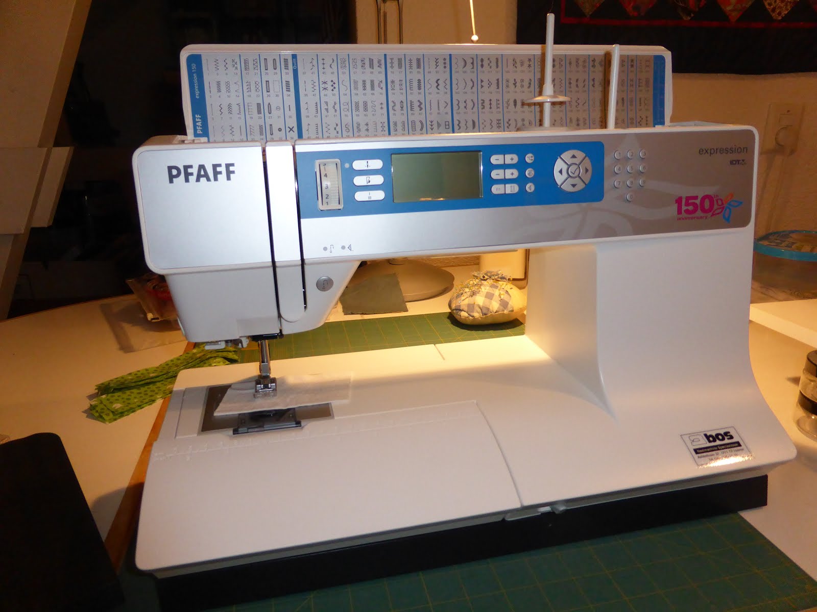 Mijn Quilt Avontuur! Niet meer te koop Pfaff Quilt Expression 150