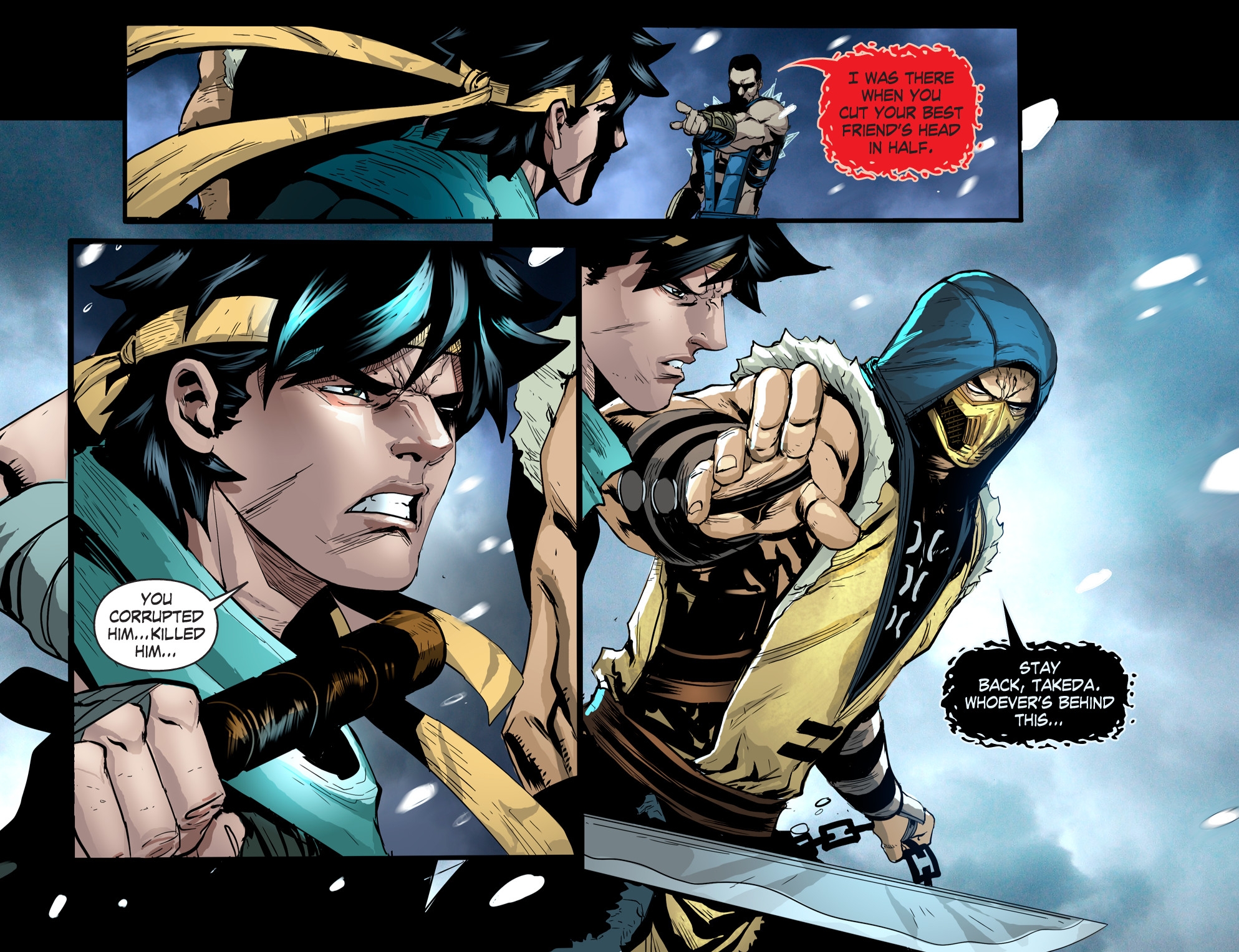 Read online Mortal Kombat X [I] comic -  Issue #14 - 5