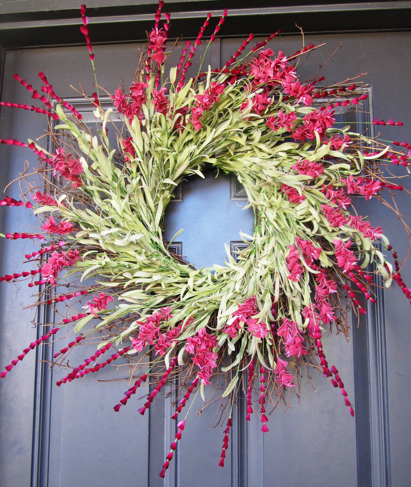A Jill of All Trades Summer Flower Wreath Tutorial