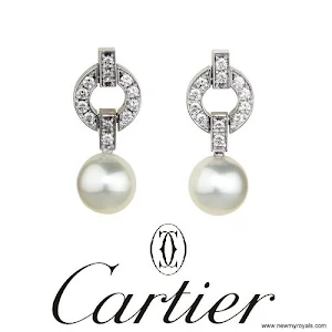 Princess Charlene Style CARTIER Earrings