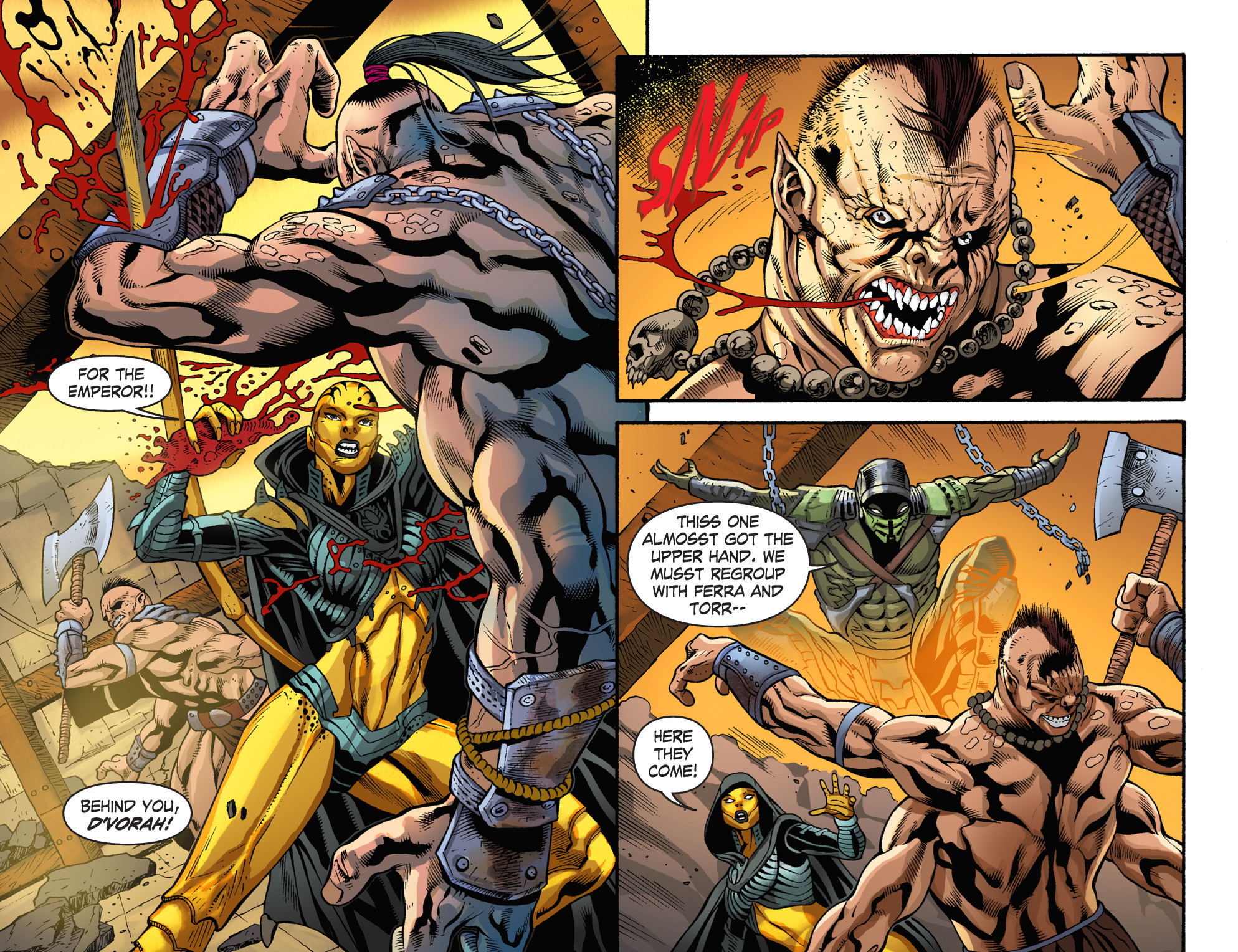 Read online Mortal Kombat X [I] comic -  Issue #18 - 8