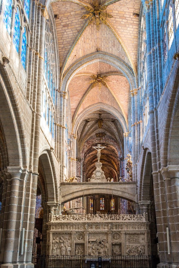 España, Castilla y León, Ávila, Catedral,