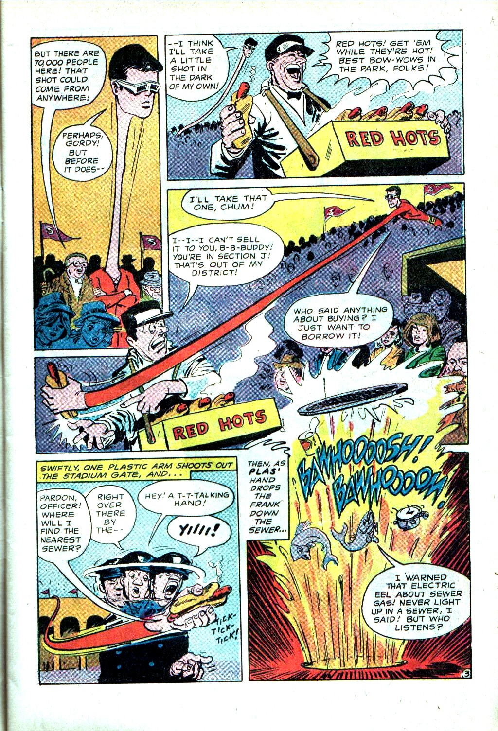 Read online Plastic Man (1966) comic -  Issue #9 - 5