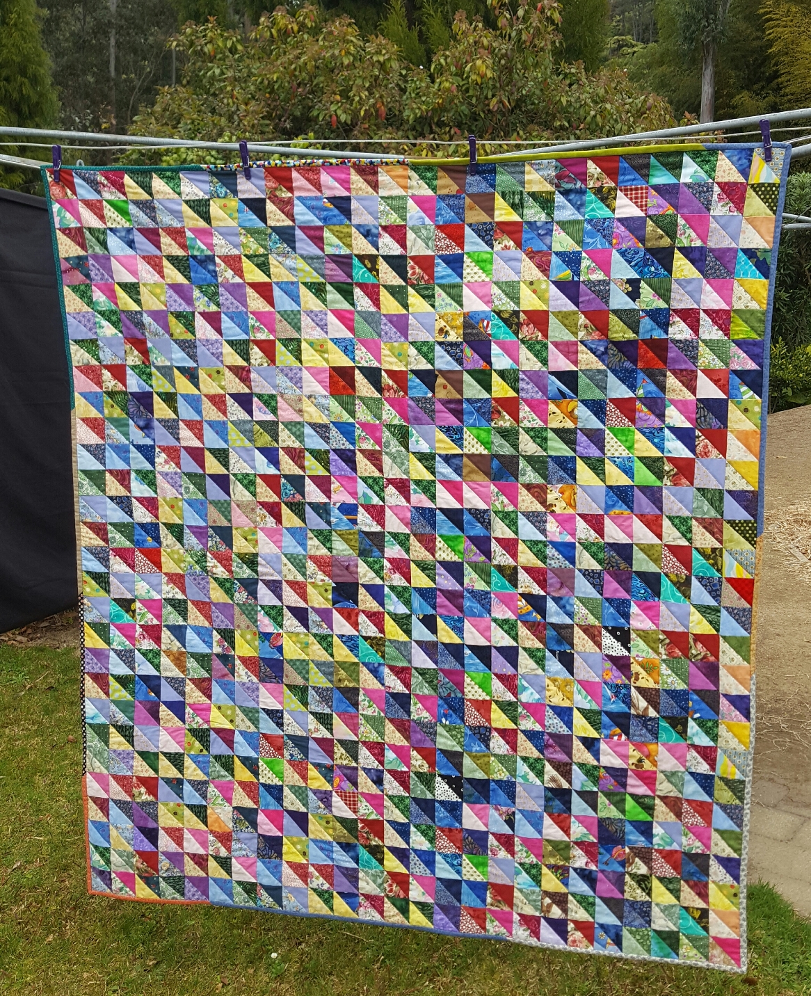 Quiltingorchardist Charity Quilt Finished.
