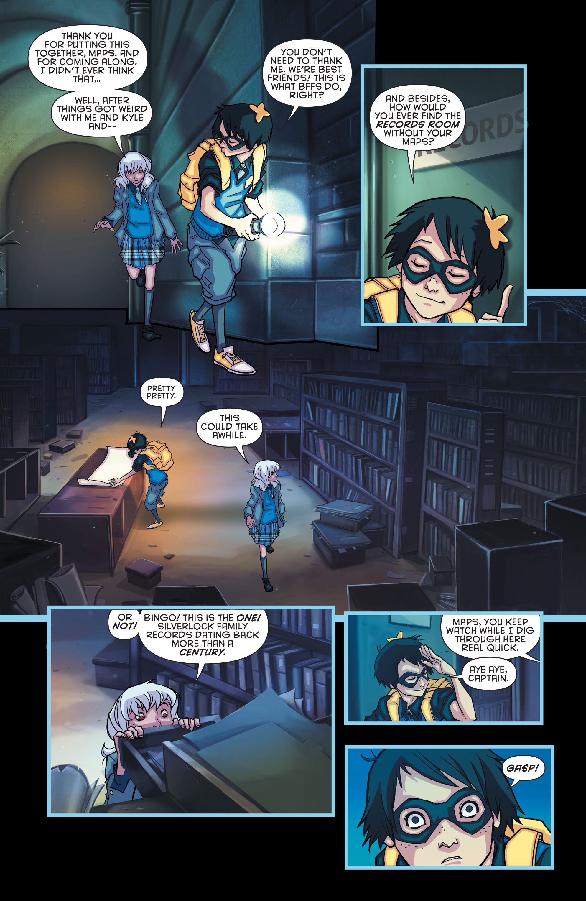 Read online Gotham Academy comic -  Issue #11 - 10