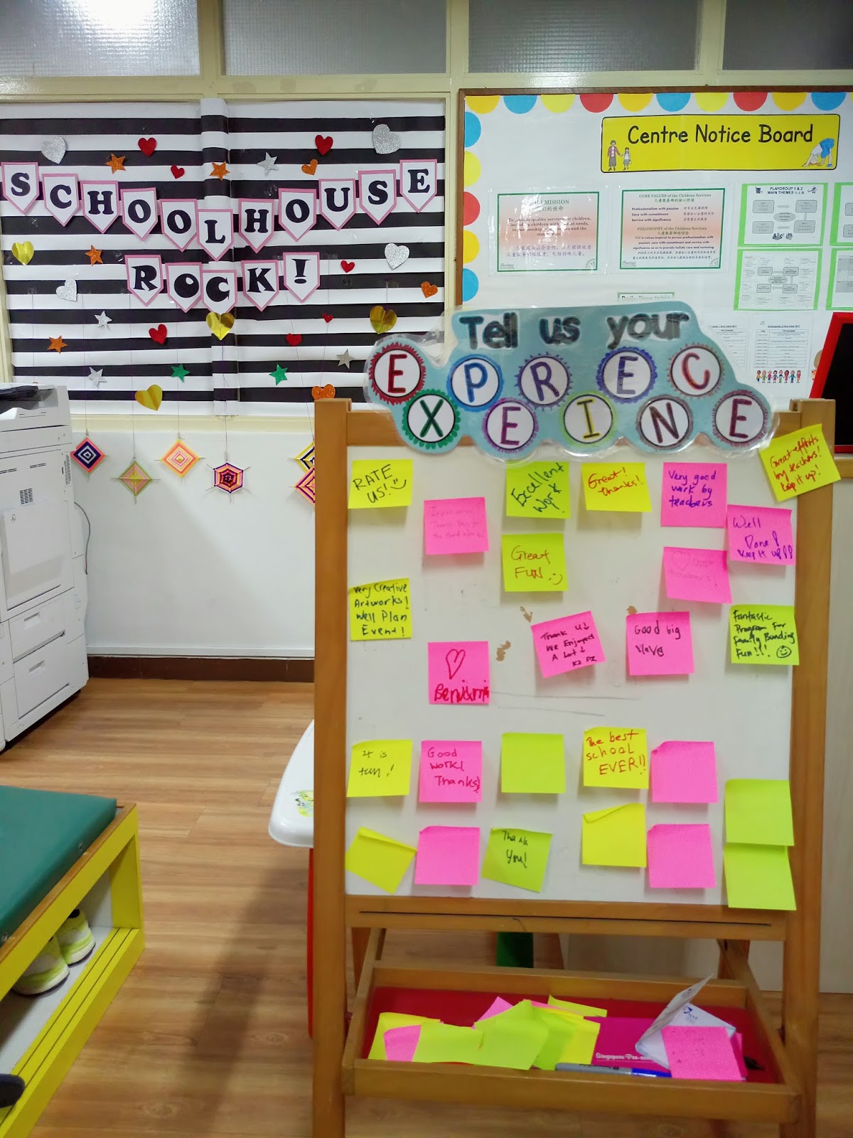 Like Rainbows Open House Ideas for Preschool