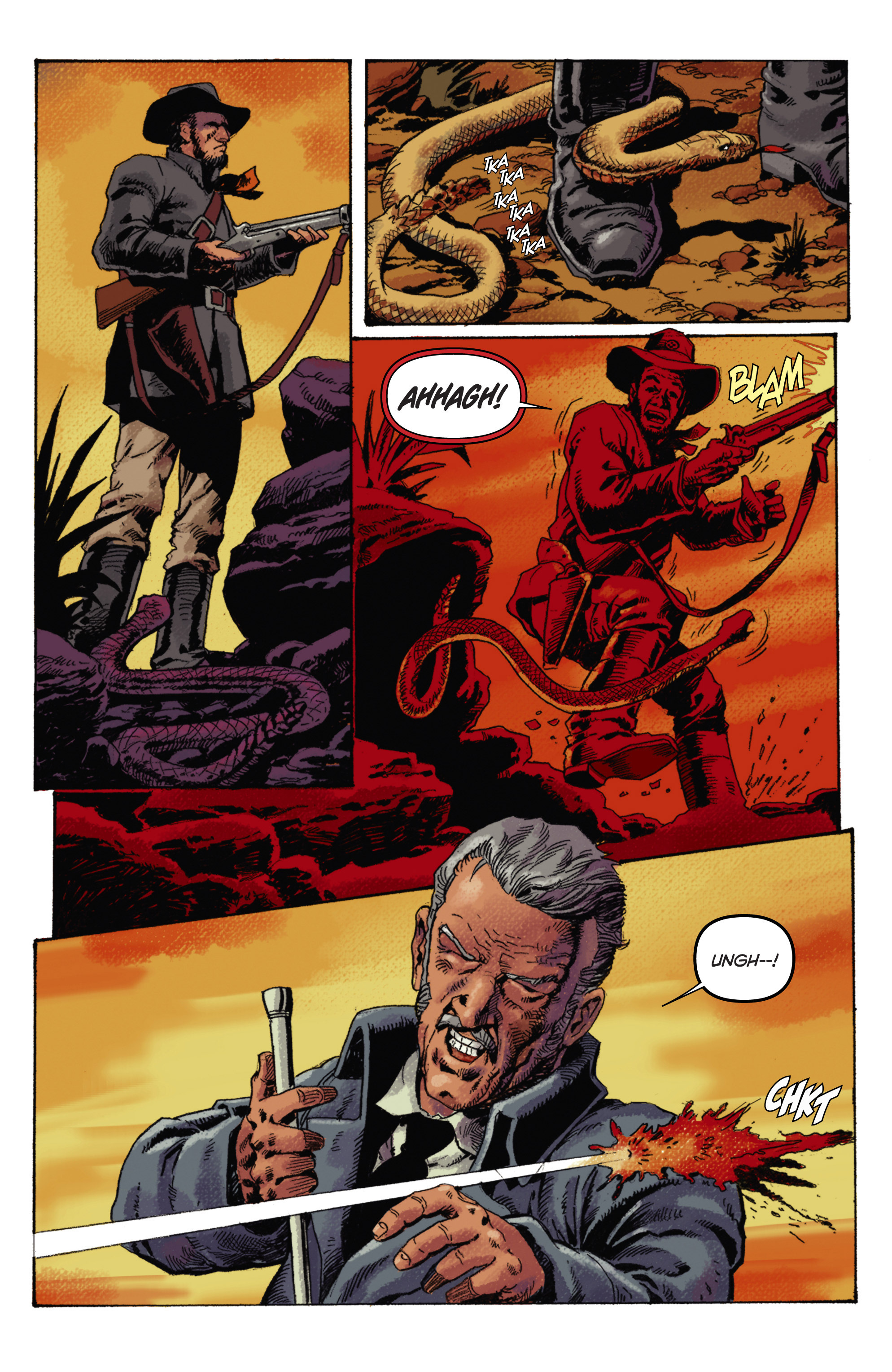 Read online Django/Zorro comic -  Issue #5 - 18