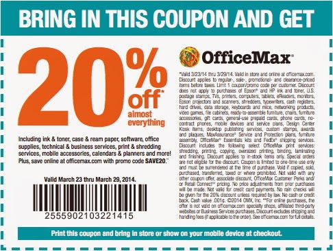 Office Max Coupon 